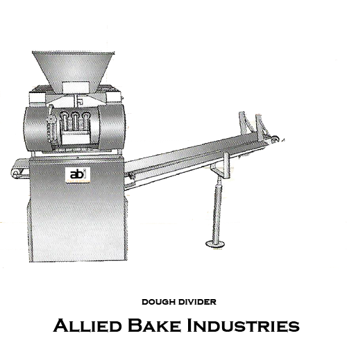 Dough Divider and rounder machine for bun dough, stainless steel construction