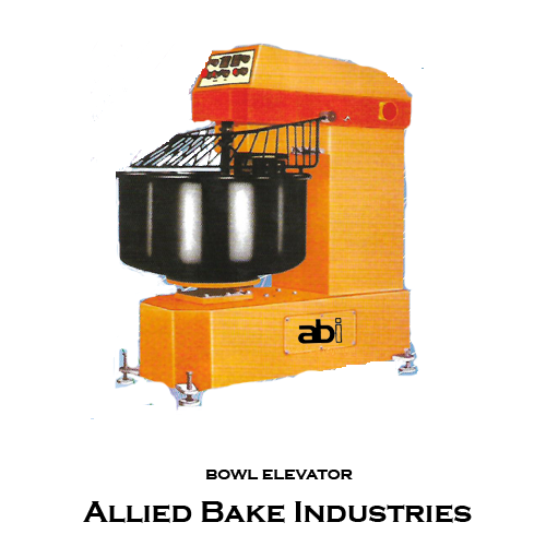 Spiral Mixer with stainless steel bowl for commercial bakery dough kneading